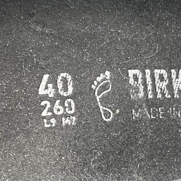 Birkenstock Profi-Birki Mules Women Size 9 Blue Comfort Slip Resistant Clogs - Picture 8 of 8